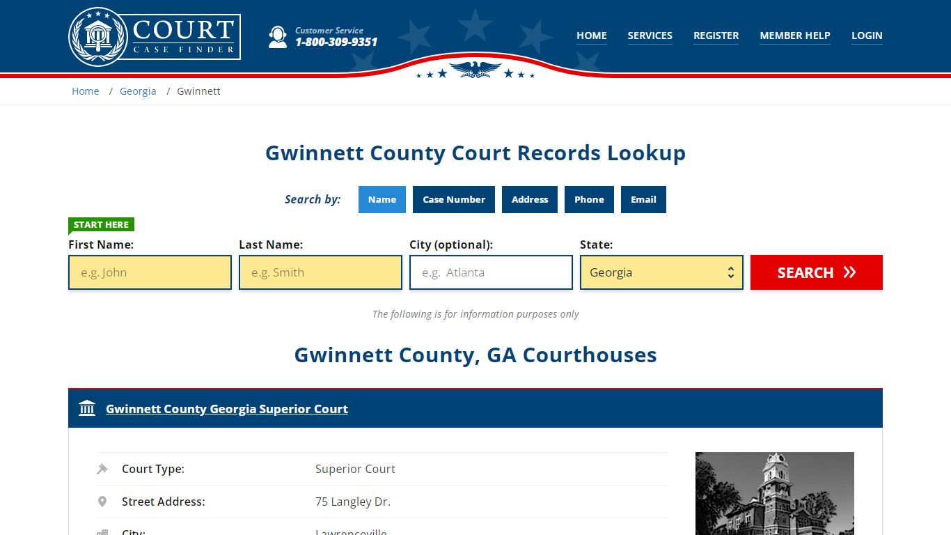 Gwinnett County Court Records | GA Case Lookup